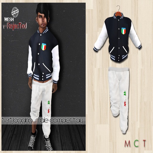 *v-R* Jogging  Male Complet Italy