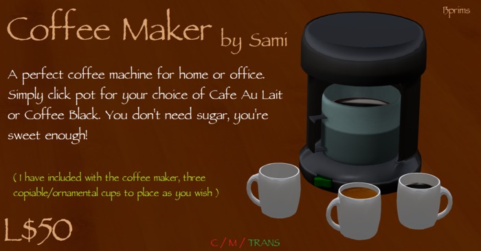 Coffee Maker by sami