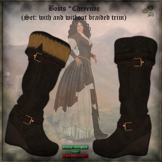 Boots-Set *Cheyenne (QD)