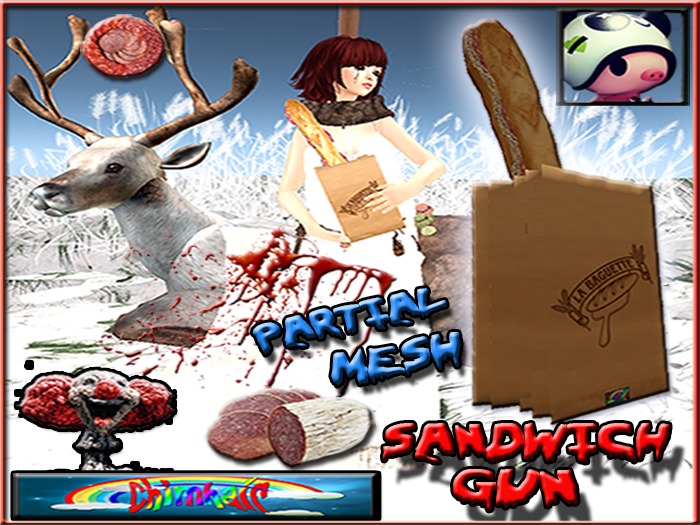 %..:ChimHair:..% Paper Bag & Sandwich