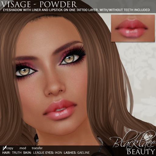 ~Blacklace Beauty~ Visage - Powder