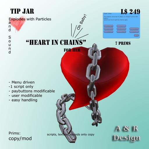 A&R Design "Drum" Tip Jar Bag