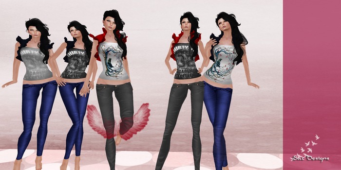 .: SAT :. Designs Red Bolero White Top