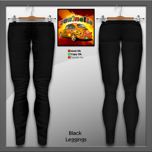 Coxi -Black Leggings