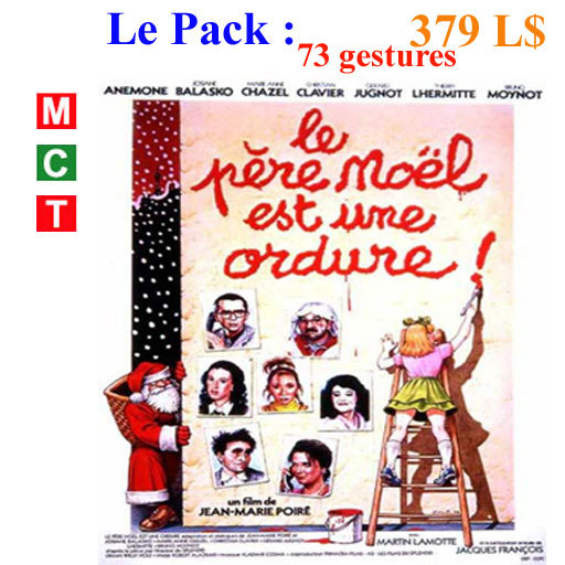 Pack Le Père Noël est une ordure (73 Gestures) [DISKOPOLE's Gestures]