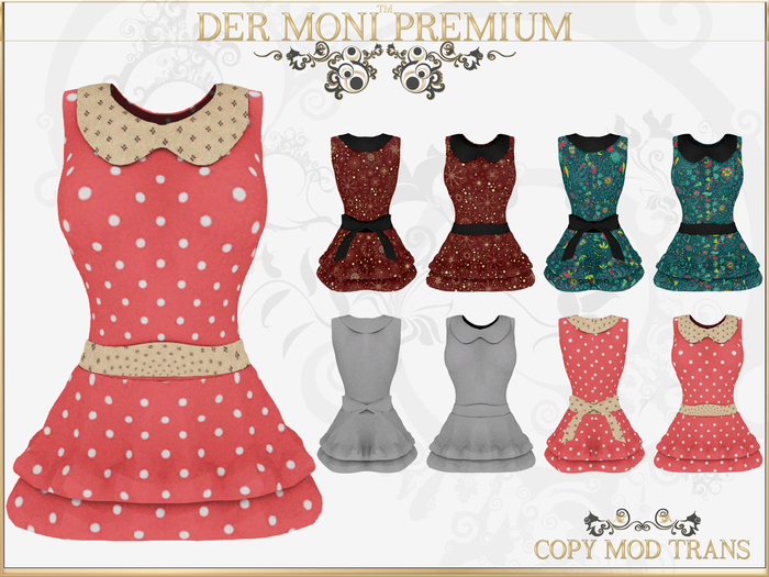 DER MONI FULL PERMISSION PREMIUM RIGGED DRESS 3