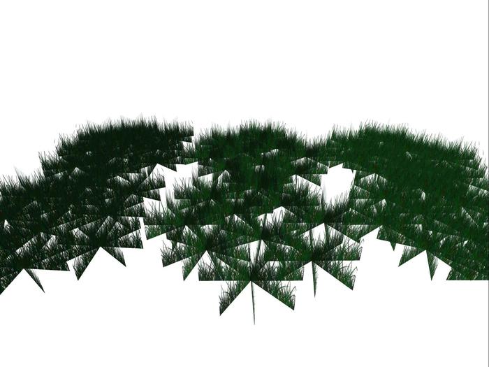 Build Heart Coll Mesh grass pack 1prims boxed