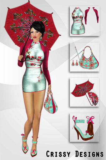 !Crissy Designs!- SAKURA Complete Outfit SLX
