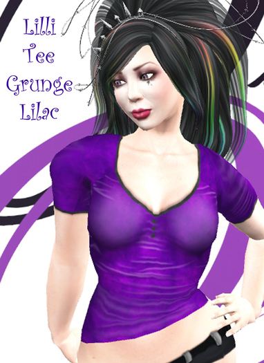 Lilli Tee Grunge Lilac 