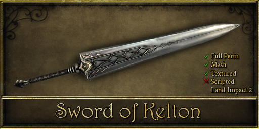 [SK] Sword of Kelton (Full Perm)