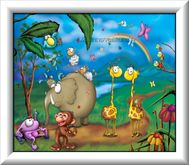 The Coconut Children's Wall Art