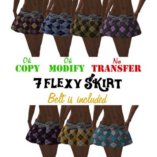 SKIRT MINI '70 Style v.2