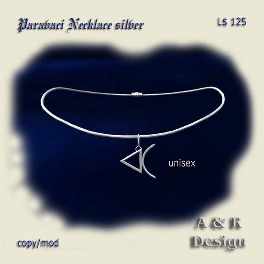 Paravaci Necklace silver unisex