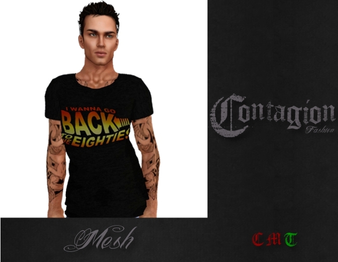 !*C*! Back To The 80's Tee