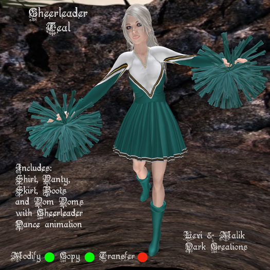 Cheerleader Teal