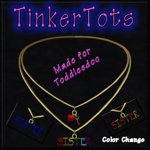 TinkerTots Sister Necklace  xTrans