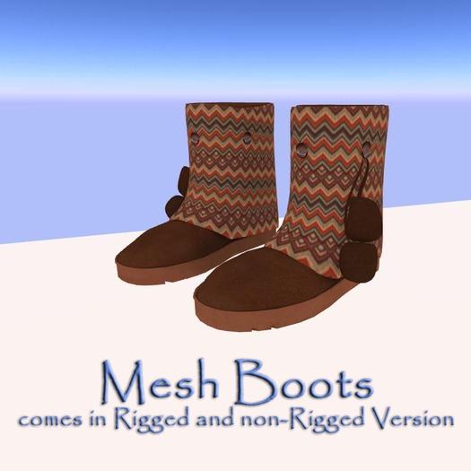 *SAD* Mesh Comfy Boots Weave