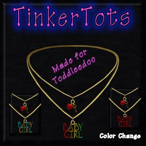 TinkerTots Babygirl Necklace  xTrans