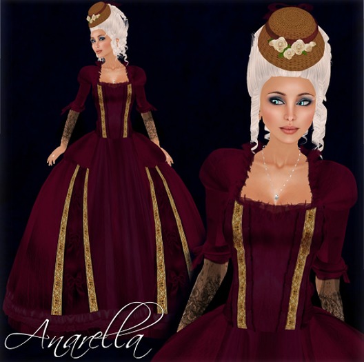 [K~*~S] Anarella - Gown - Wine