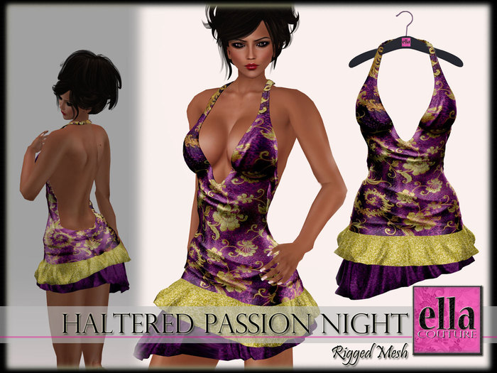 {ella COUTURE} Haltered Passion Night