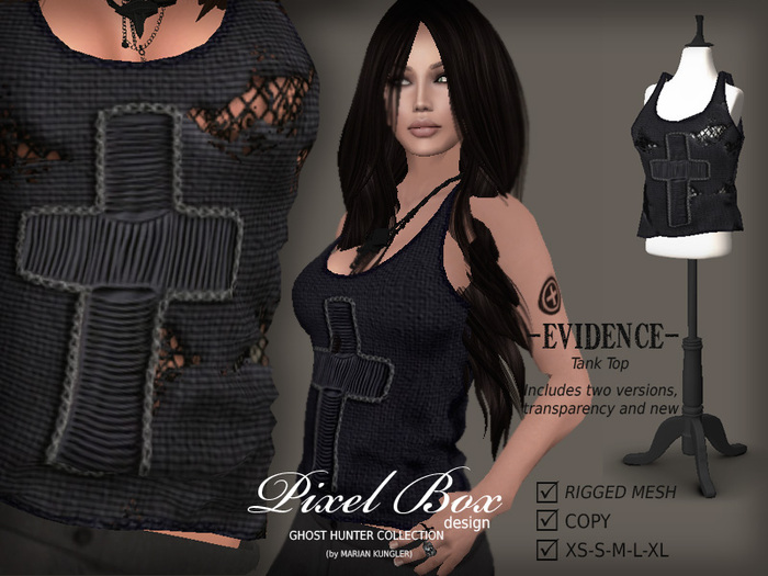 PIXEL BOX - Hunter Tank top Evidence