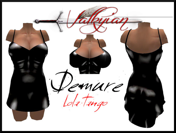 ~Valkyrian Demure~Black Latex(Lola T)