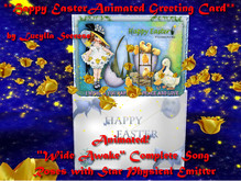 BOX*Happy Easter Sweetly Card*(Copy/Transf.) by Lucylla Seerose