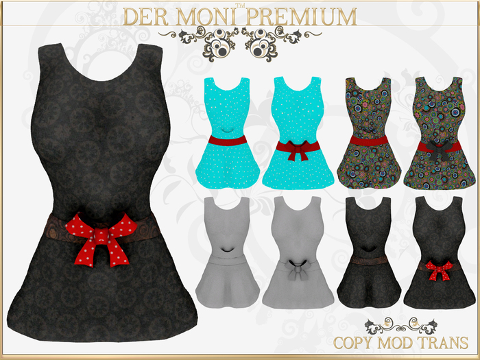 DER MONI FULL PERMISSION PREMIUM RIGGED DRESS 5