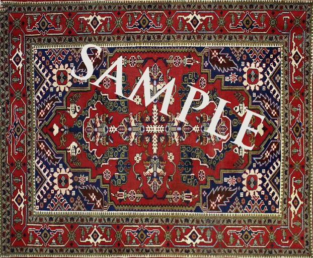 Persian Heriz - Designed full Size Rug