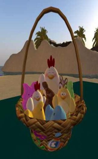 Large Full Easter Basket