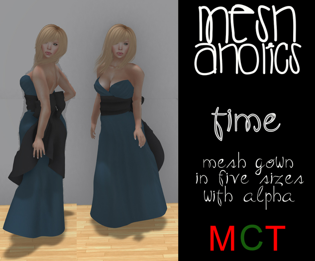 -MA- Time *Sea Blue & Black*