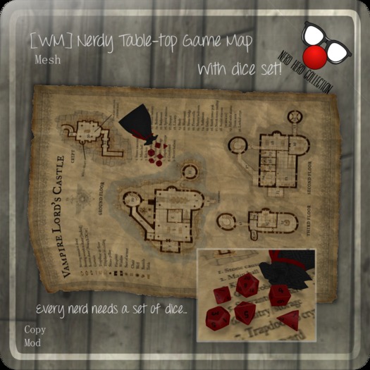 [WM] Nerdy Game Map 
