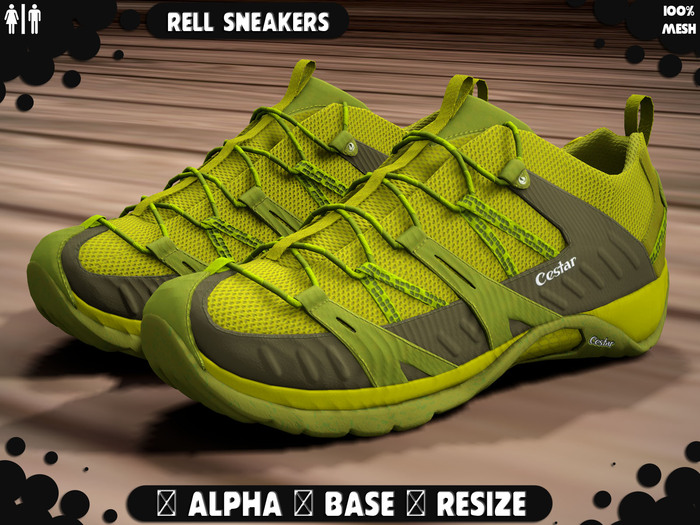 [ Rell Sneakers ] - Yellow