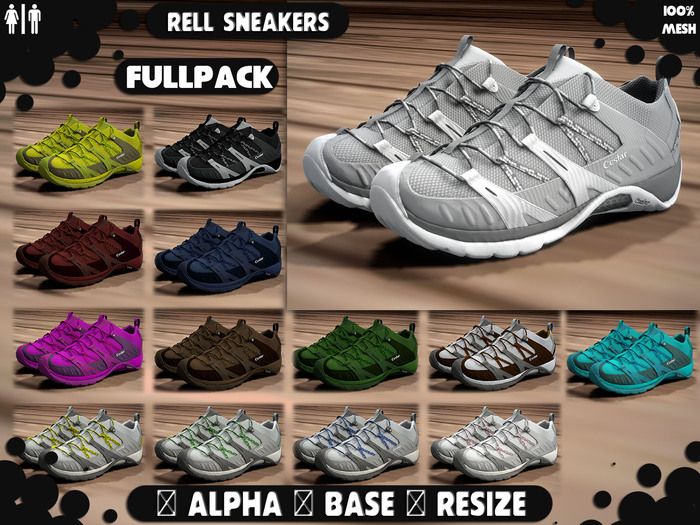 [ Rell Sneakers ] - FullPack