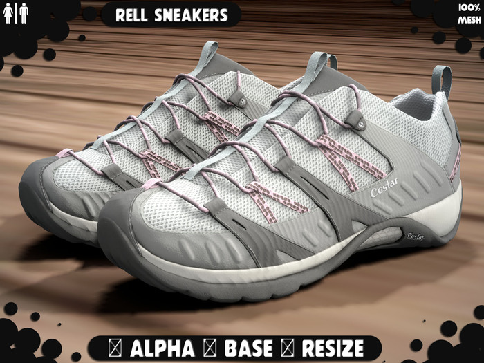 [ Rell Sneakers ] - Classic Pink