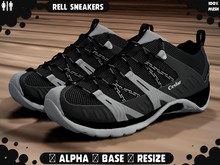 [ Rell Sneakers ] - Black