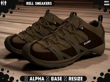 [ Rell Sneakers ] - Brown