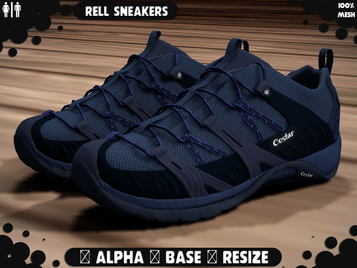 [ Rell Sneakers ] - Blue