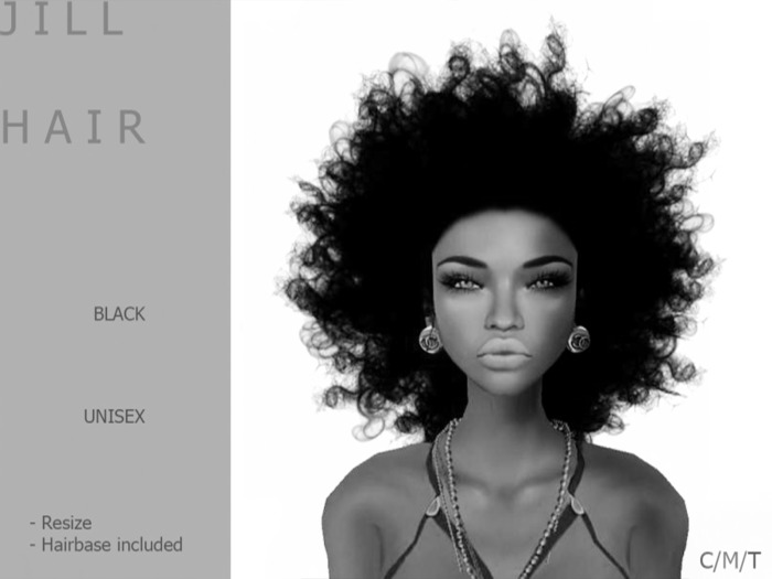 DEMO J I L L  Hair Dark - By Naomie Dirval