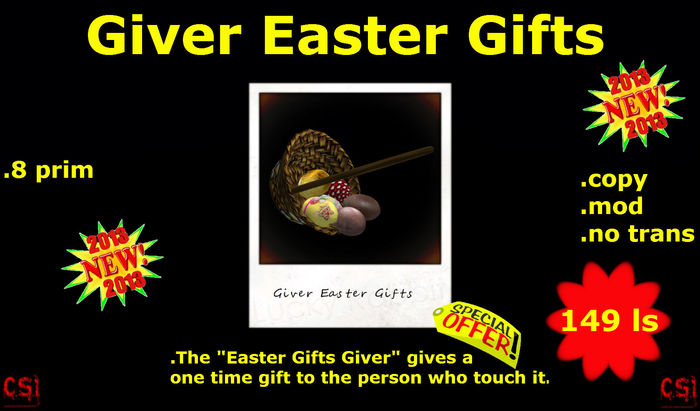 Giver Easter Gifts (box)