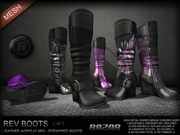 Razor /// Rev Boots - DEMO