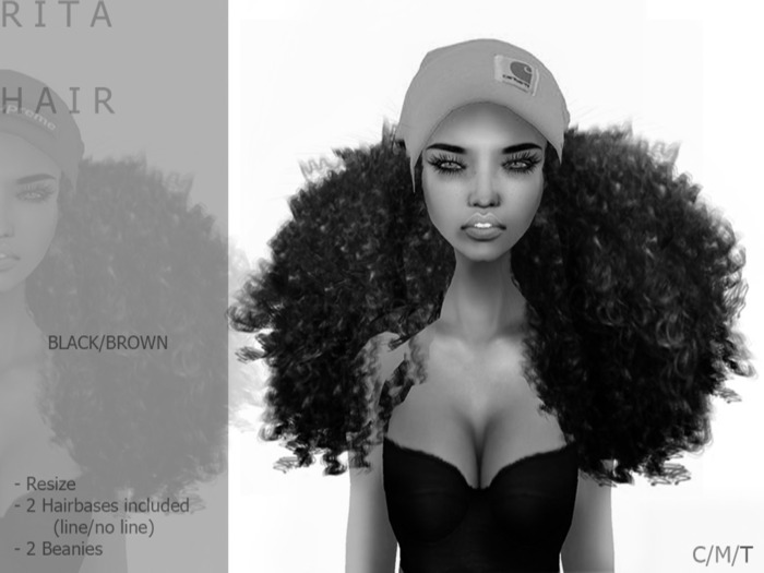 DEMO R I T A Hair Dark - By Naomie Dirval