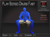 Musical single play bongo drums fast %28trans%29