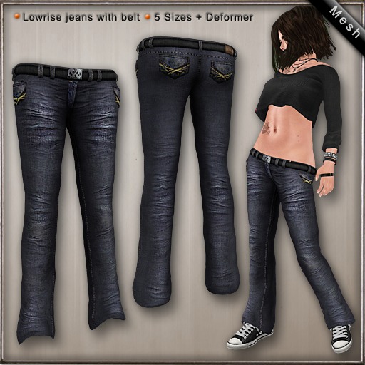 DN Mesh Jessi Jeans - Dark