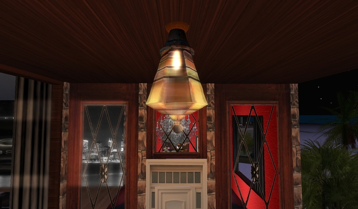 H.E.D. Stone Porch Lamp