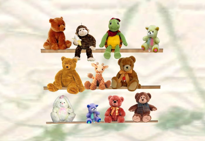 Shelves 3 Children/Baby Shelves