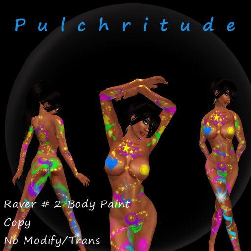 Pulchritude - Raver #2 Body Paint
