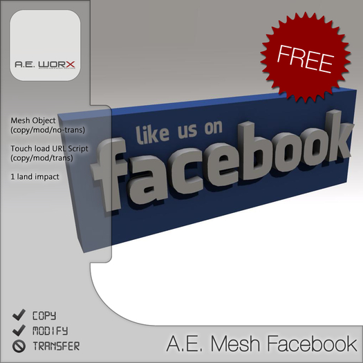 A.E. Mesh Like us on FACEBOOK