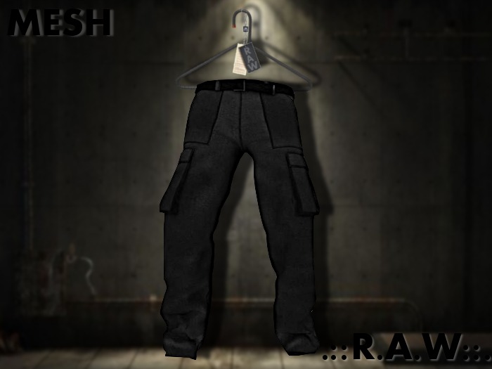 ::.R.A.W.:: Mesh Cargo Pants (Demo)