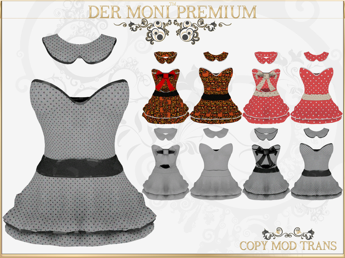 DER MONI FULL PERMISSION PREMIUM RIGGED DRESS 7